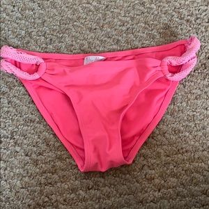 Bathing suit bottoms. Pink
